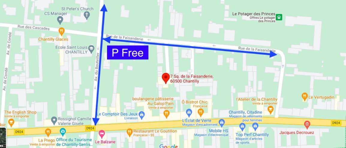 Les Studios De La Faisanderie 尚蒂伊 外观 照片